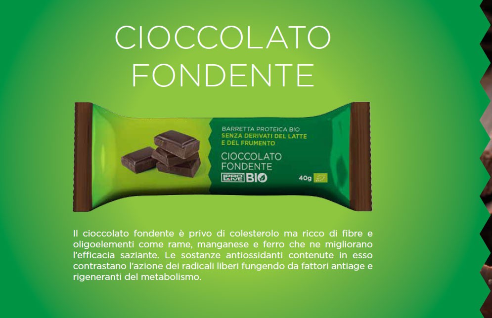 PROLIVE BIO CIOCCOLATO FONDENTE 40 G