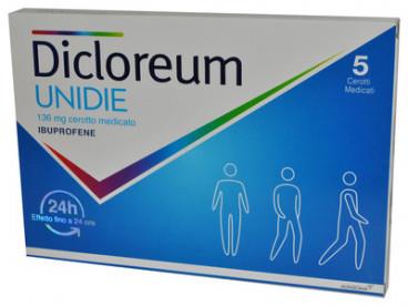 DICLOREUM UNIDIE*5 cerotti medicati 136 mg