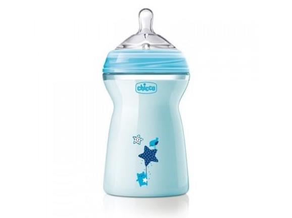 CH BIB NAT-FEEL 6M+ BOY 330ML