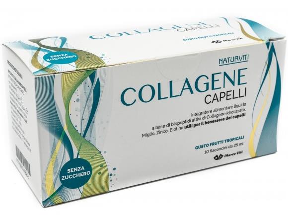 NATURVITI COLLAGENE CAPELLI 10 FIALOIDI 25 ML