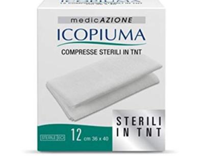 COMPRESSE ADESIVE TESSUTO NON TESSUTO 10 X 20 CM 3 PEZZI