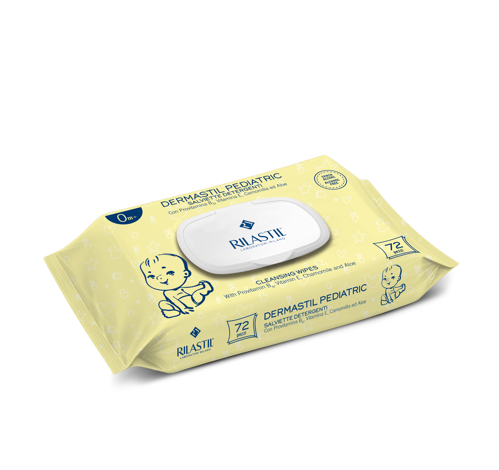 RILASTIL DERMASTIL SALVIETTE 72 PEZZI