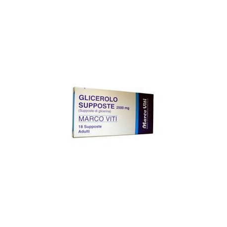 GLICEROLO (MARCO VITI)*AD 18 supp 2.250 mg
