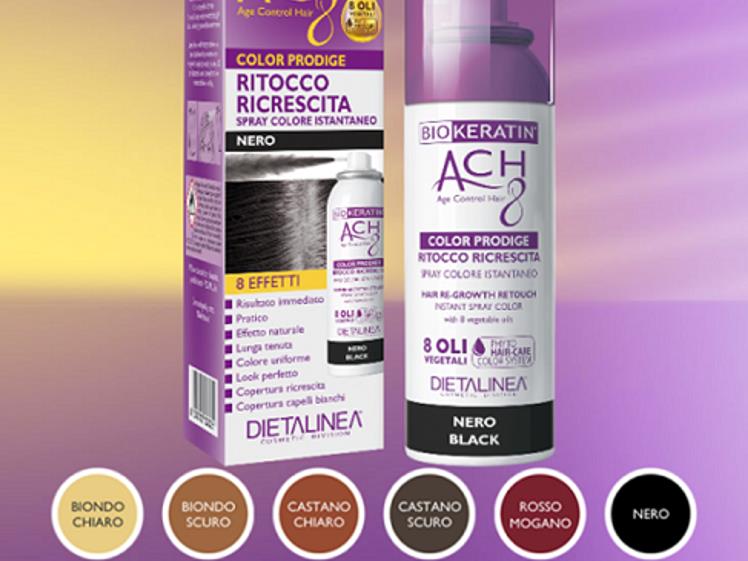 BIOKERATIN ACH8 PRODIGE RITOCCO RICRESCITA ROSSO MOGANO 75 ML DIETALINEA