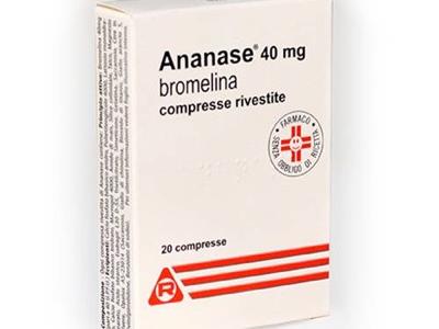 ANANASE*20CPR RIV 40MG