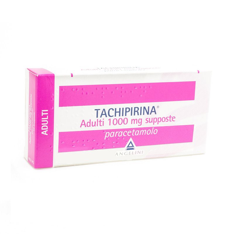 TACHIPIRINA*AD 10SUPP 1000MG
