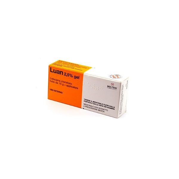 LUAN*GEL 15G 2,5% +APPLICATORE