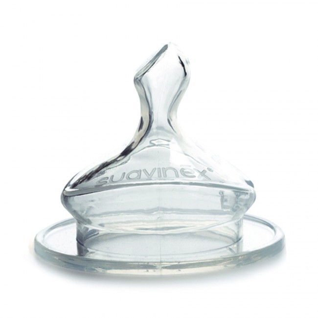 SUAVINEX TETTARELLA ANATOMICA SILICONE S1-S 2PEZZI 0/6 mesi