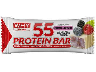 WHYSPORT 55 PROTEIN BAR FRUTTI DI BOSCO