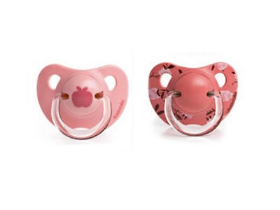 SUAVINEX SUCCHIETTO TETTARELLA ANATOMICA SILICONE 0/6MESI ROSA