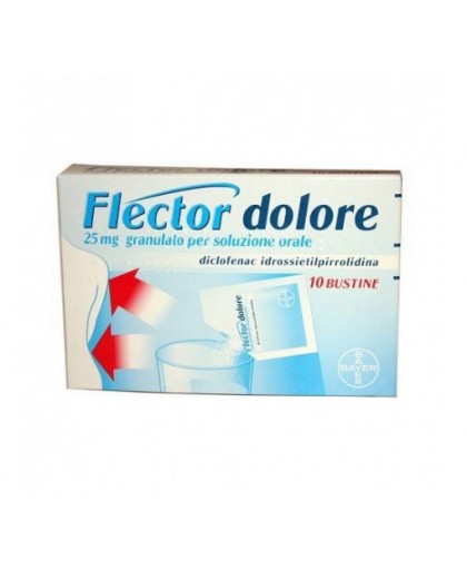 FLECTOR DOLORE*GRAT 10BUST25MG