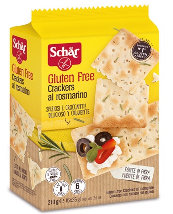 SCHAR CRACKERS ROSMARINO 210G