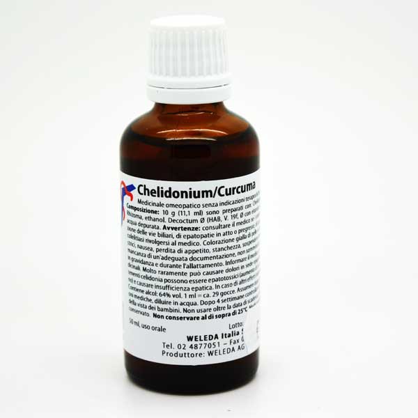 CHELIDONIUM CURCUMA 50ML WEL