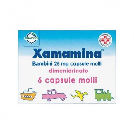 XAMAMINA*BB 6CPS 25MG