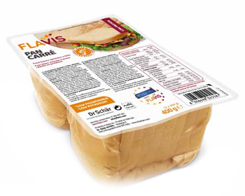 MEVALIA FLAVIS PAN CARRE' 400G