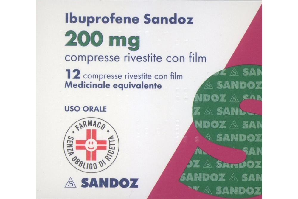 IBUPROFENE SAN*12CPR RIV 200MG