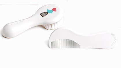 SUAVINEX SET SPAZZOLA/PETTINE BIANCA