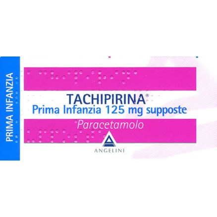 TACHIPIRINA*PR INF 10SUPP 125M