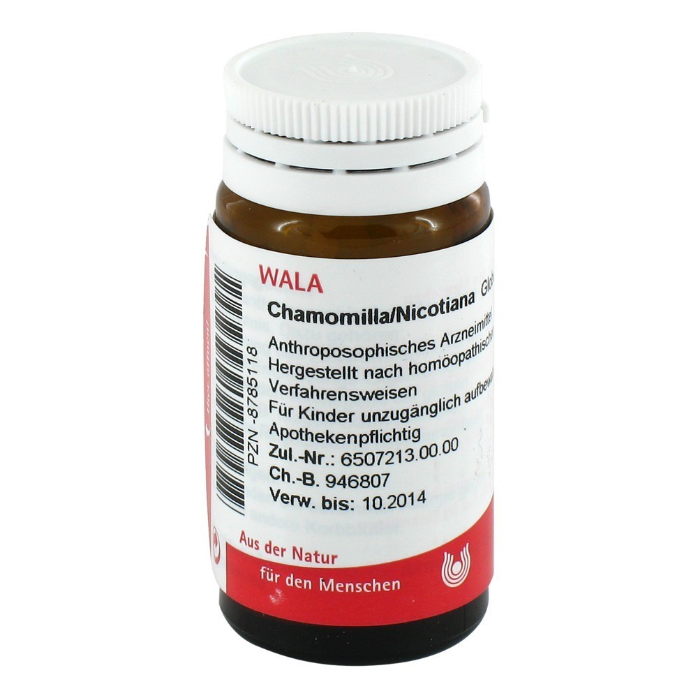 CHAMOMILLA NICOTIANA 10 FIALE 1 ML WALA