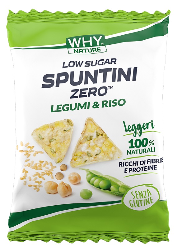 WHYNATURE SPUNTINI Z LEGUMI/RI
