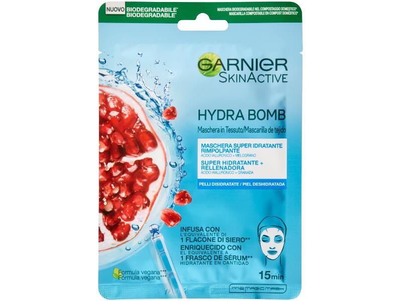 GARNIER HYDRABOMB MASCHERA BLU