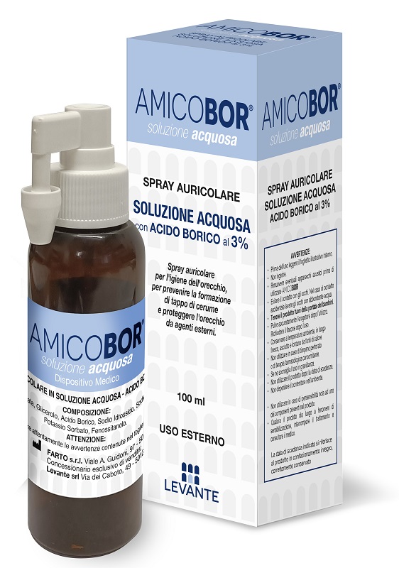 AMICOBOR SOL ACQUOSA 100ML