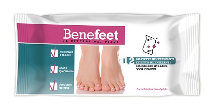 BENEFEET SALVIETTE ODOR CONTR