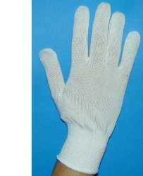 GUANTO COTONE BIANCO 7