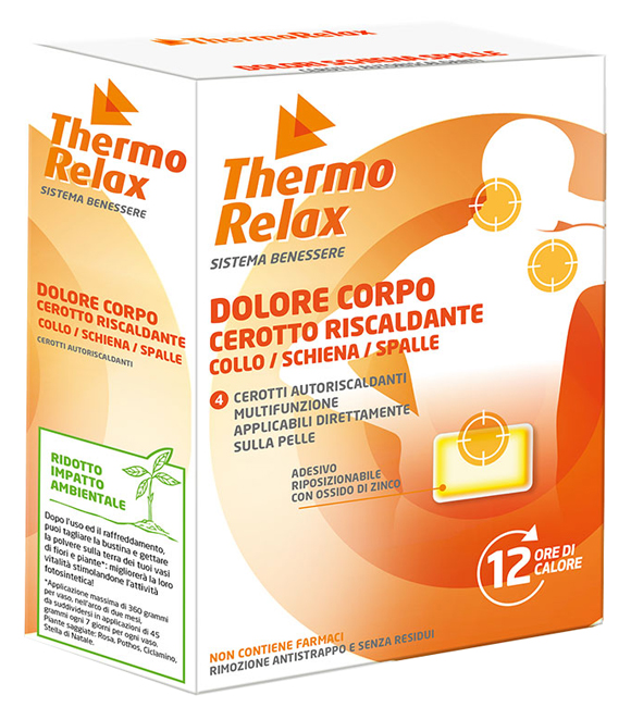 THERMORELAX CEROTTO CORPO 4PZ