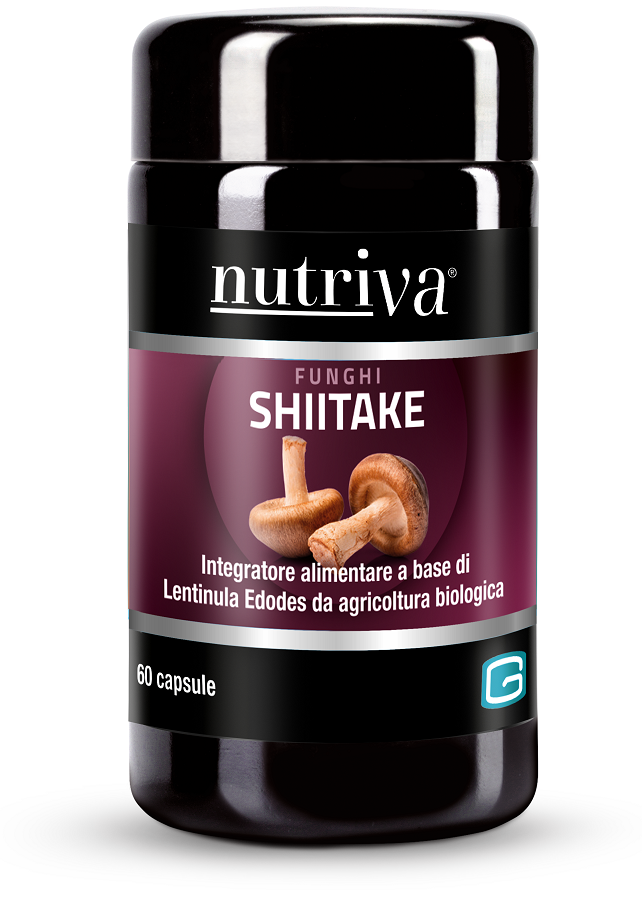 NUTRIVA SHIITAKE 60VEGICAPS