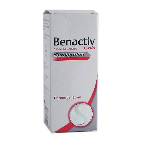 BENACTIV GOLA*COLLUT 160ML 2,5