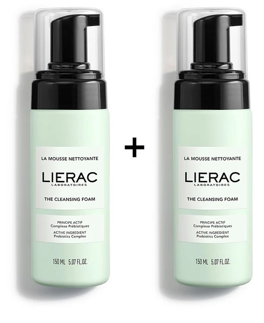 LIERAC DUO MOUSSE STRUCC 150X2