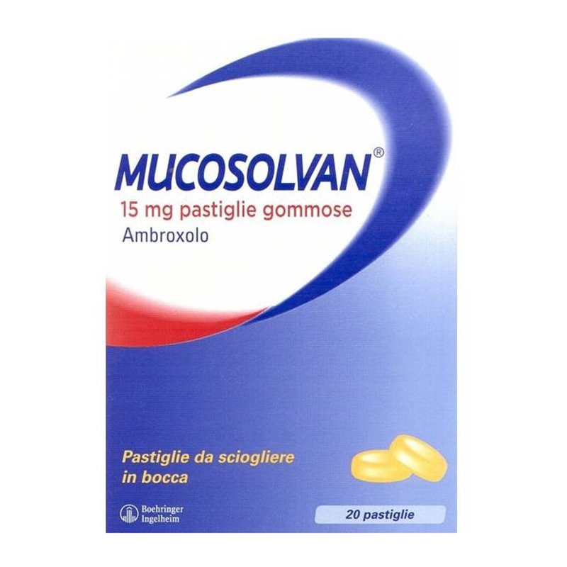 MUCOSOLVAN*20PASTL 15MG