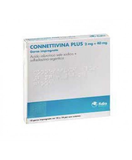 CONNETTIVINA PLUS*10GARZE10x10