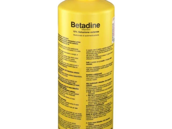 BETADINE*SOL CUT FL 500ML 10%