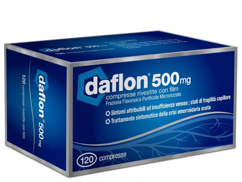 DAFLON*120CPR RIV 500MG