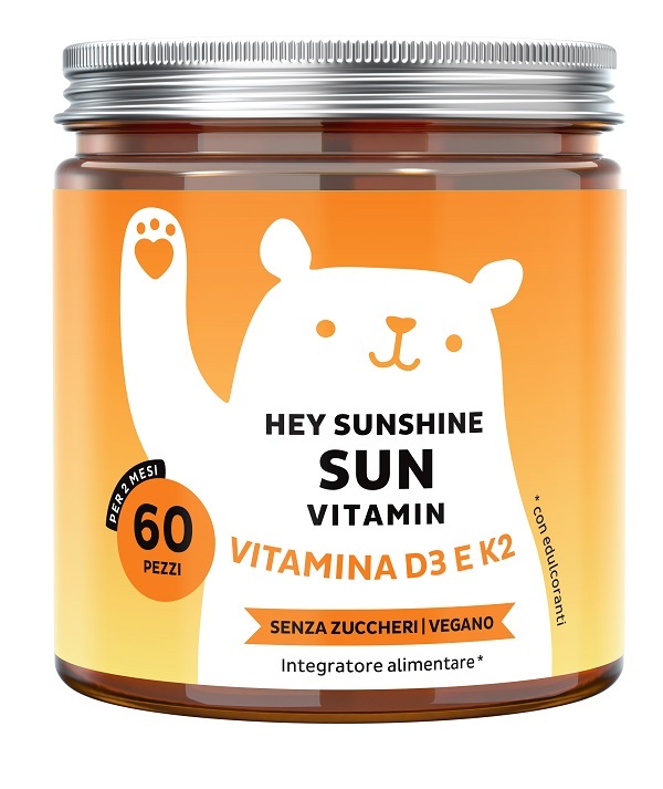 HEY SUNSHINE SUN VIT D3 60CARA