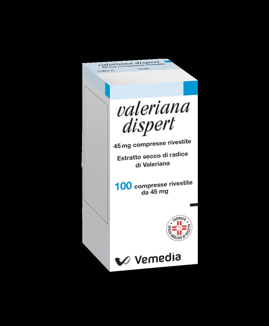 VALERIANA DISPERT 45 MG COMPRESSE RIVESTITE