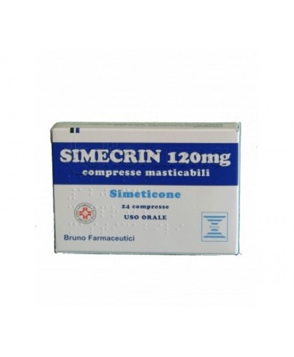 SIMECRIN*24CPR MAST 120MG