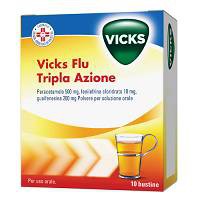 VICKS FLU TRIPLA A*OS POLV10BS