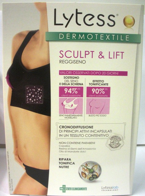 LYTESS REGGISENO LIFT E UP NERO S/M