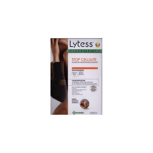 LYTESS MANICA NERO ANTI-CELLULITE TAGLIA UNICA