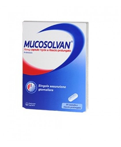 MUCOSOLVAN*20CPS 75MG RP