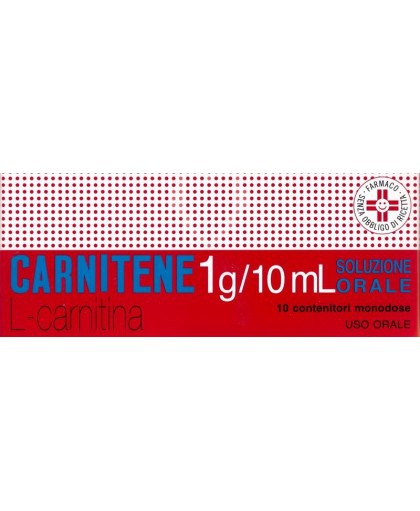 CARNITENE*OS 10FL 1G MONOD