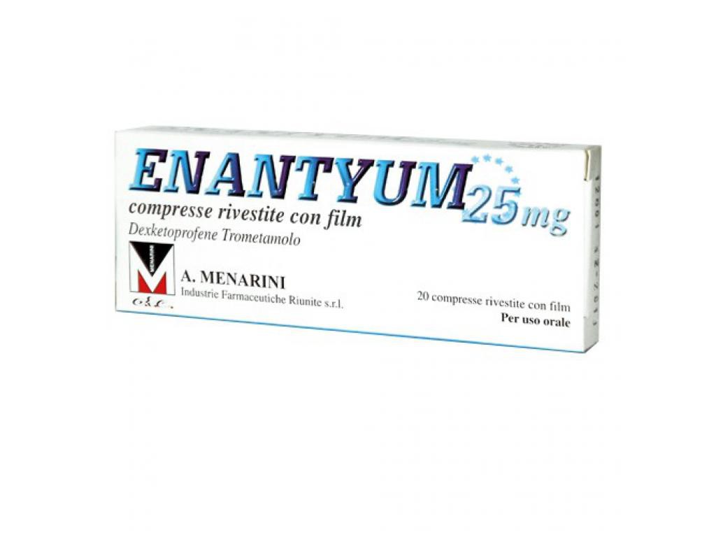 ENANTYUM*20CPR RIV 25MG