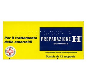 PREPARAZIONE H*12SUPP 23MG