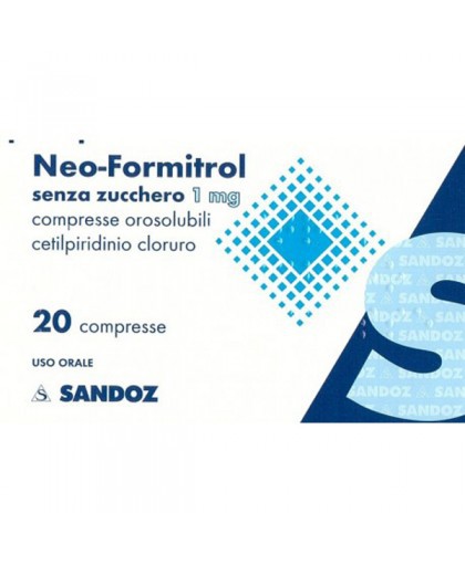 NEOFORMITROL*20CPR OROSOL S/Z