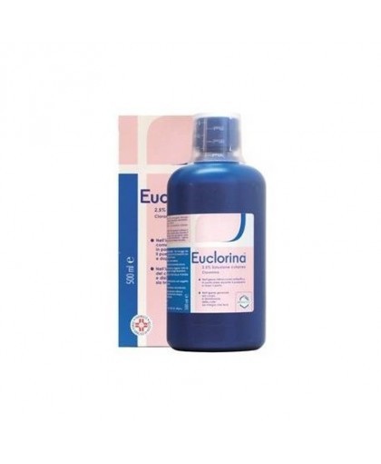 EUCLORINA 2,5%*1FL 500ML C/MIS