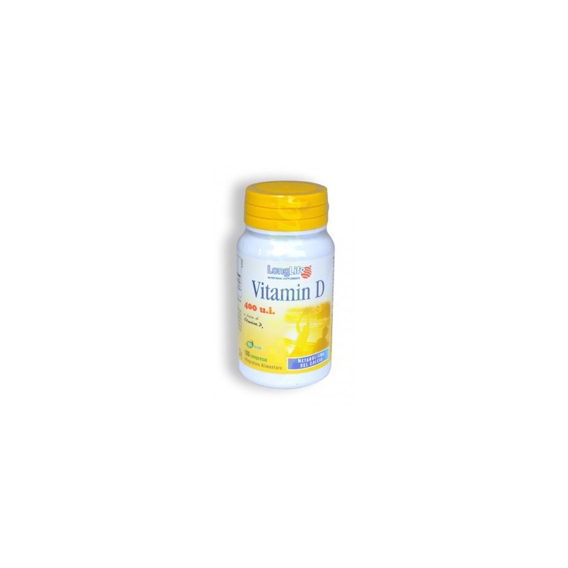 LONGLIFE VITAMIN D 100CPR