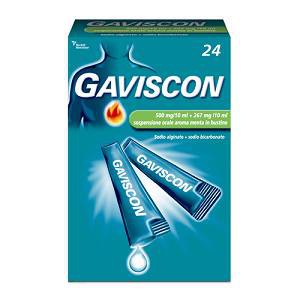 GAVISCON*24BUST 500+267MG/10ML
